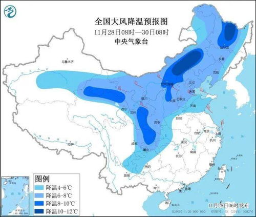 中央气象台预计今明两天，大范围雨雪来袭，多地气温断崖式下降