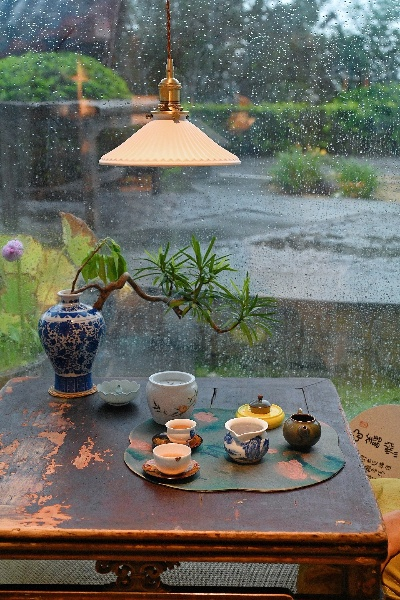 晨起温茶夜听雨，一份天气预报里的生活美学