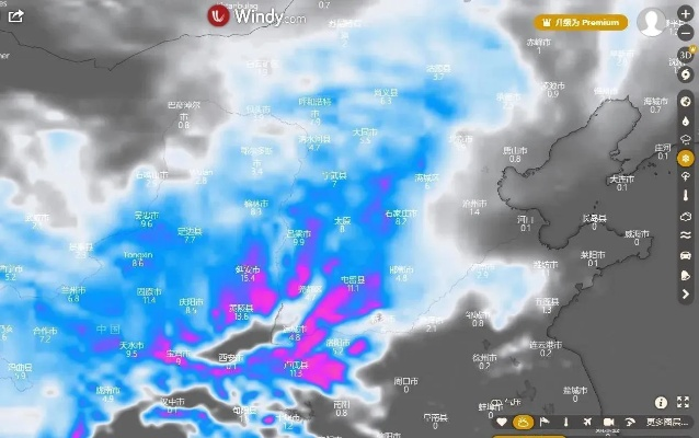 未来十天天气预报，暖湿气流活跃，中东部地区将迎两次降水过程