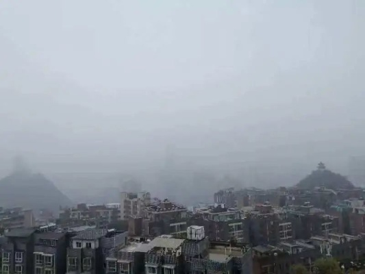 贵阳天气，一城山水一城雾